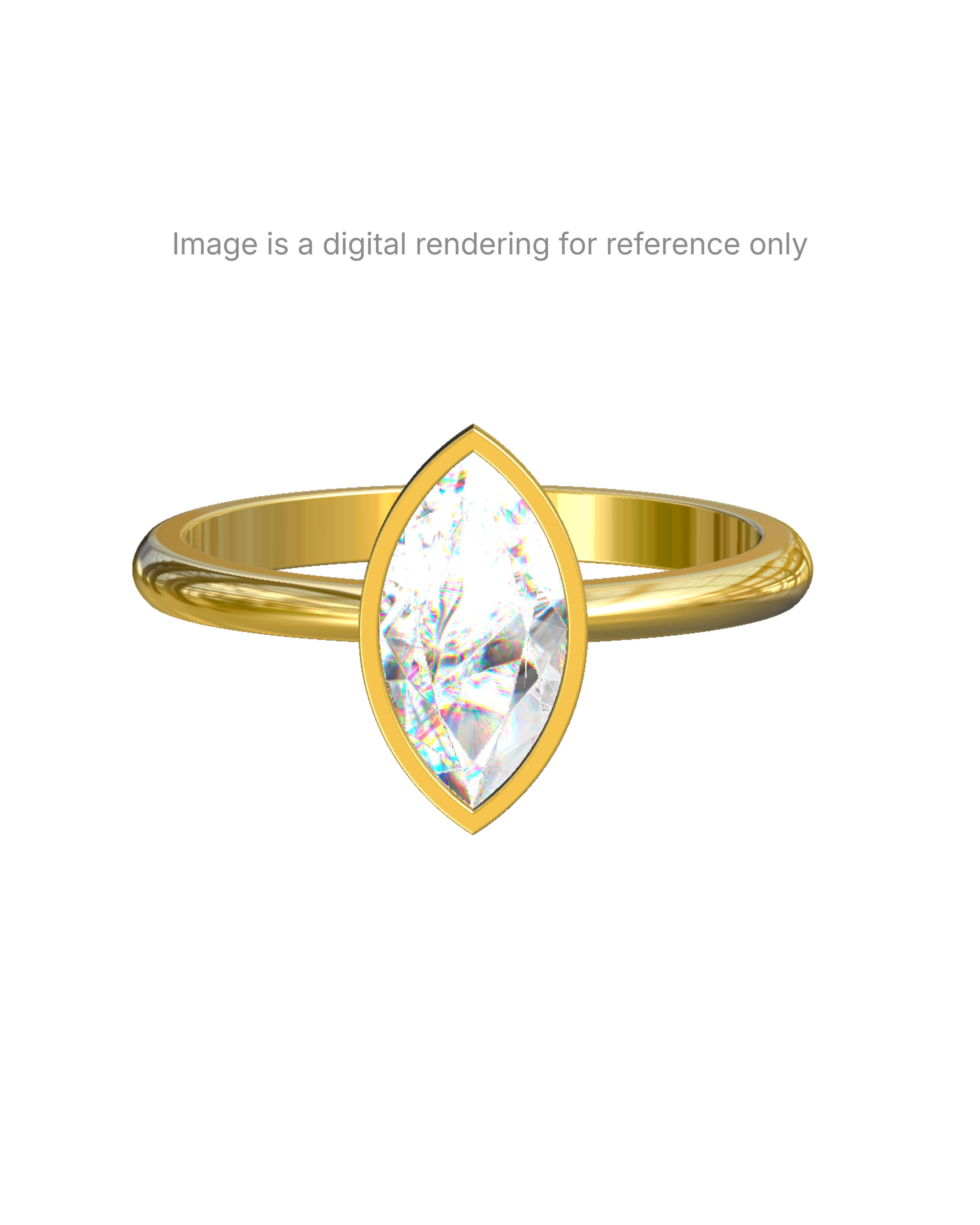 Winona – Marquise Bezel Solitaire