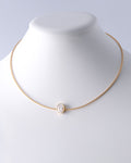 Solis Avoir Bezel  Oval Pendant