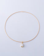 Solis Avoir Oval Solitaire Pendant