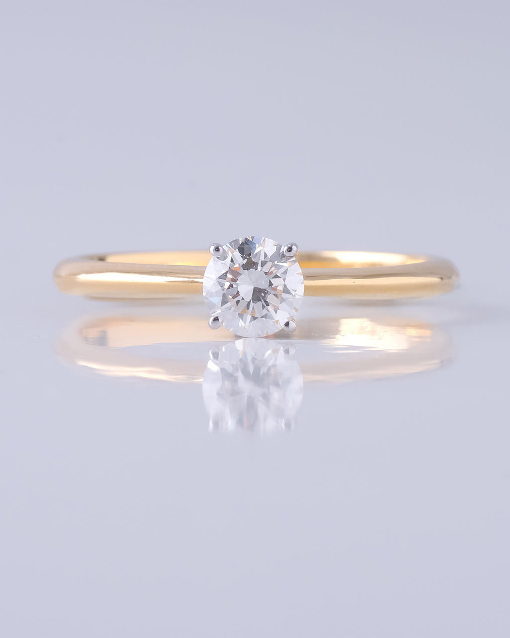Chiara – Round Prong Solitaire