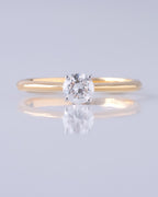 Round Cut Solitaire Setting