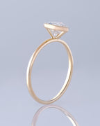 Heart Cut Bezel Solitaire Setting