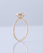 Round Cut Bezel Solitaire Setting