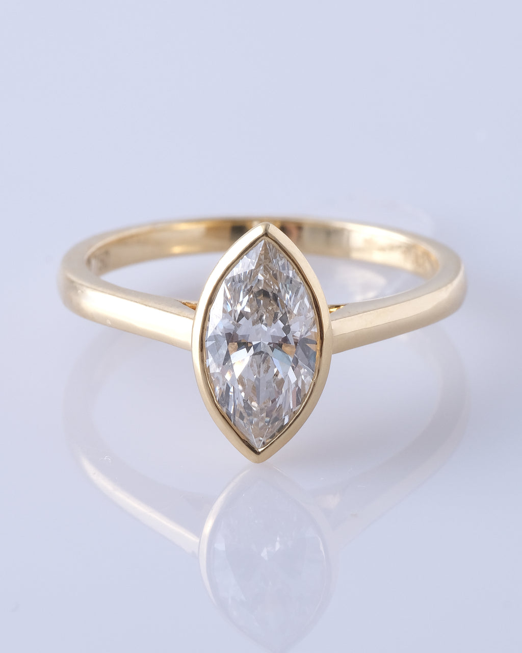 Winona – Marquise Bezel Solitaire