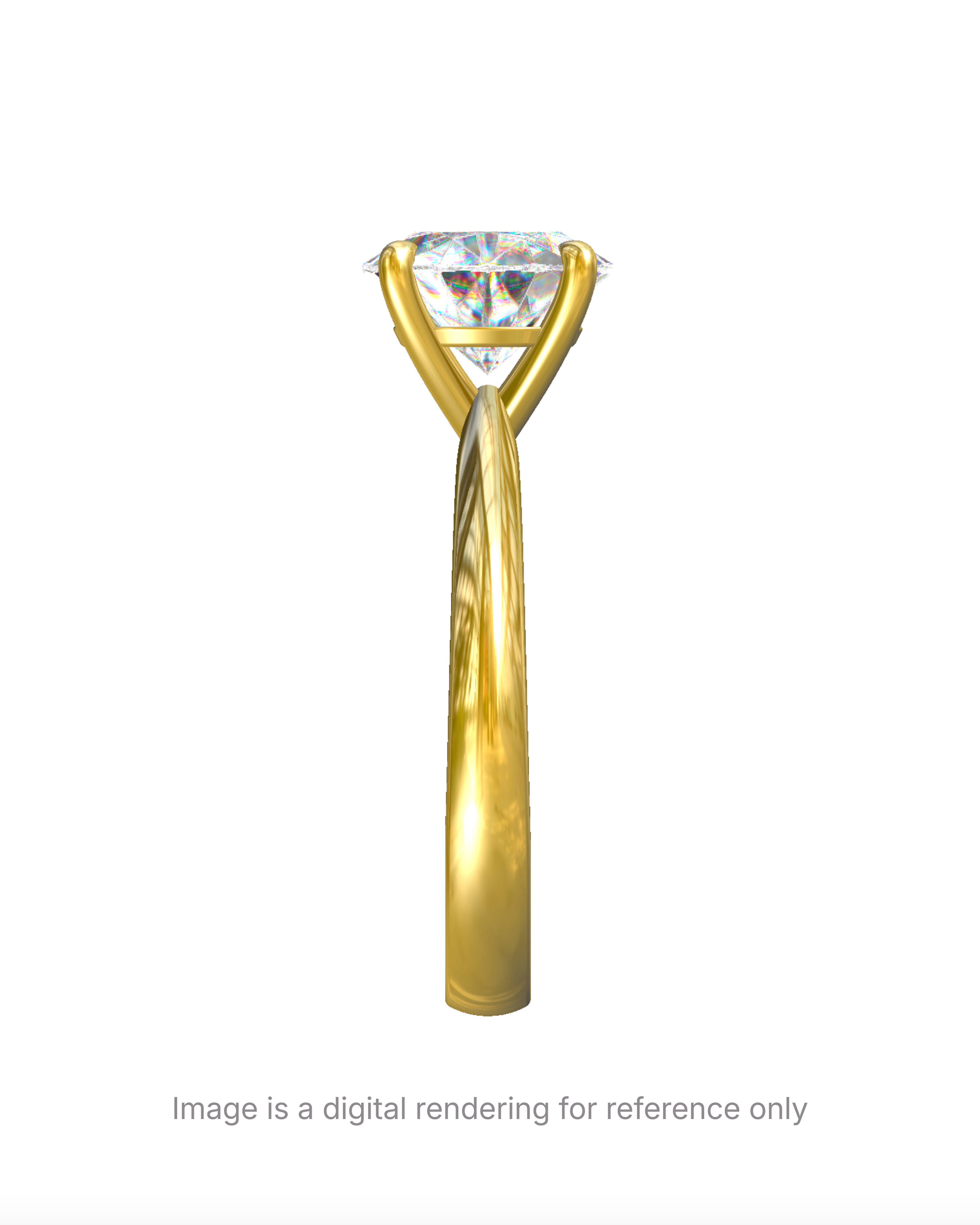 Chiara – Round Prong Solitaire