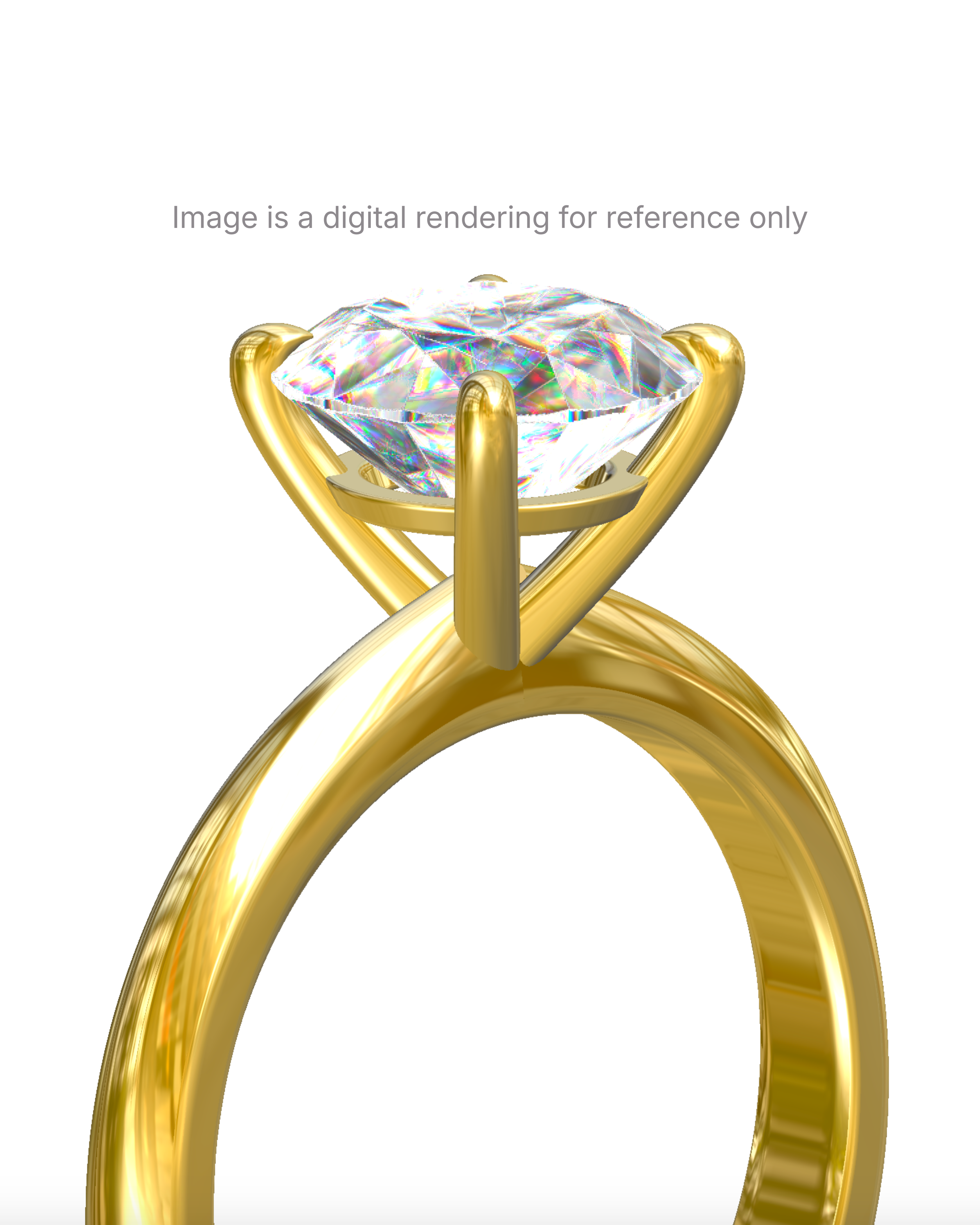 Chiara – Round Prong Solitaire