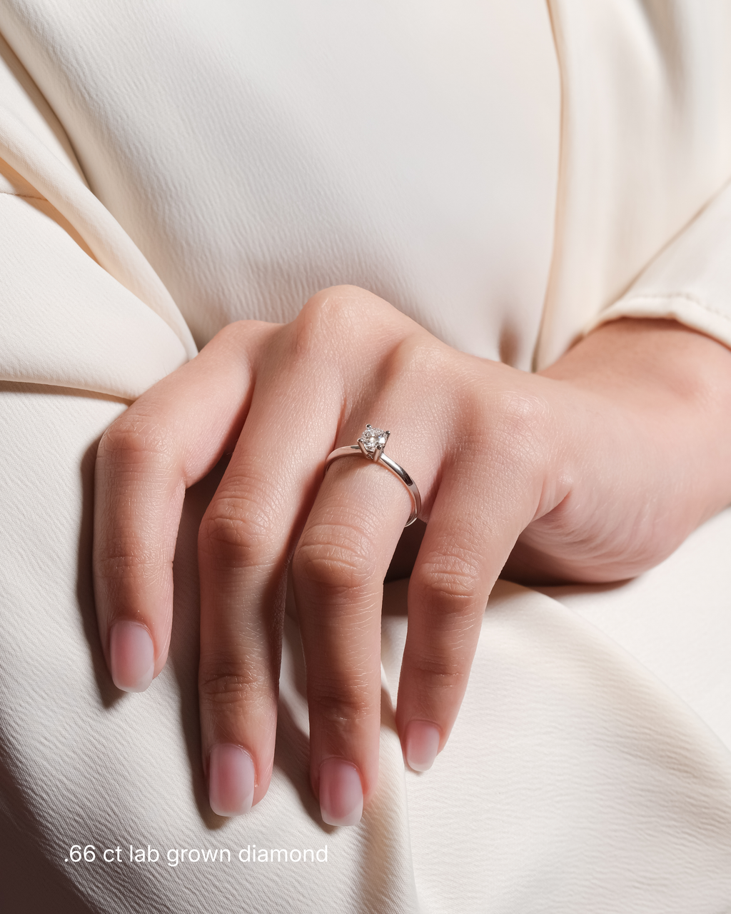 Chiara – Round Prong Solitaire