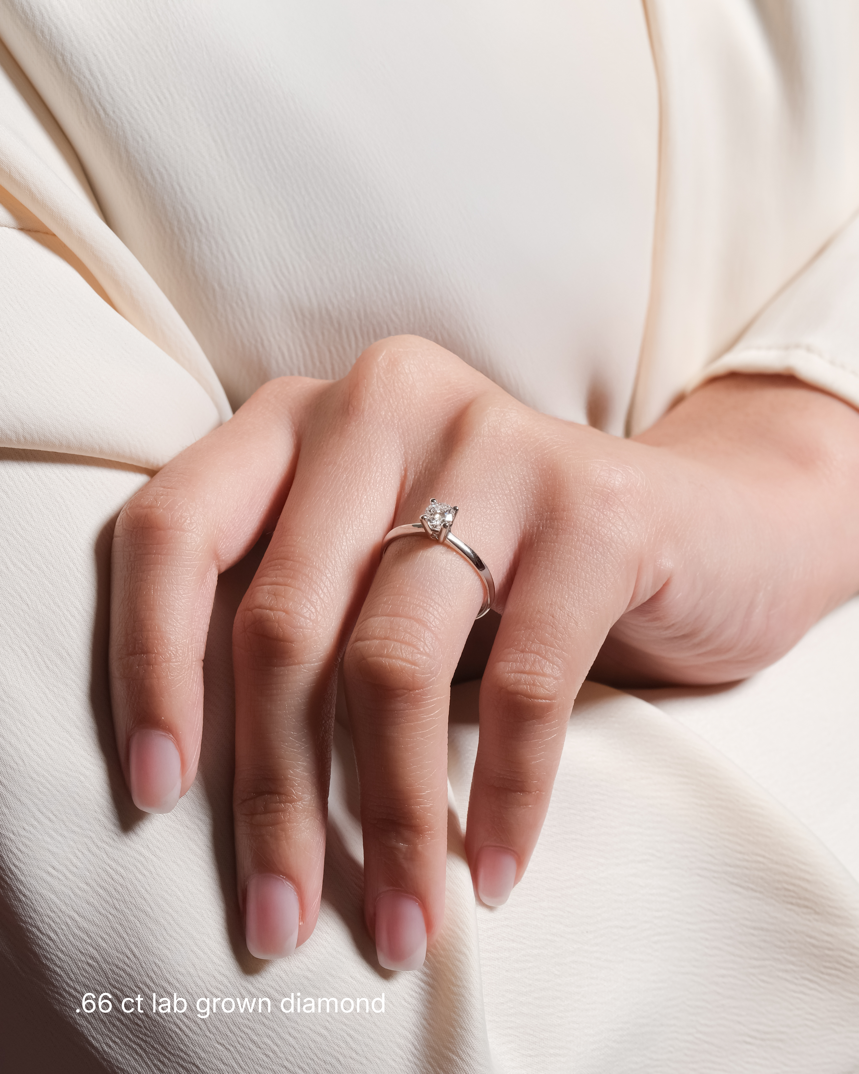 Chiara – Round Prong Solitaire