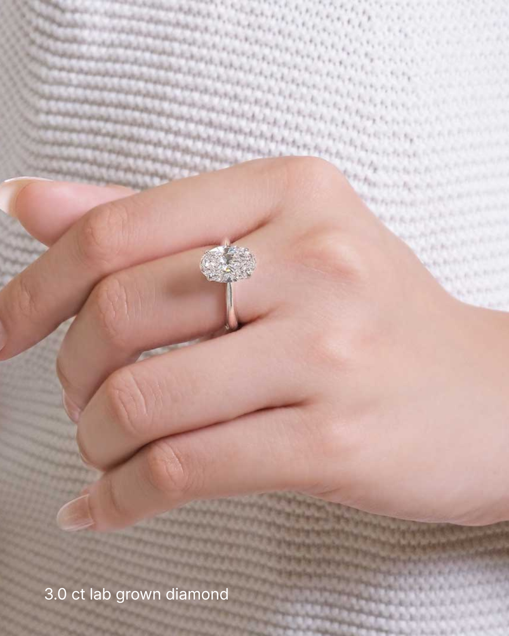 Eulia - Oval Solitaire Setting