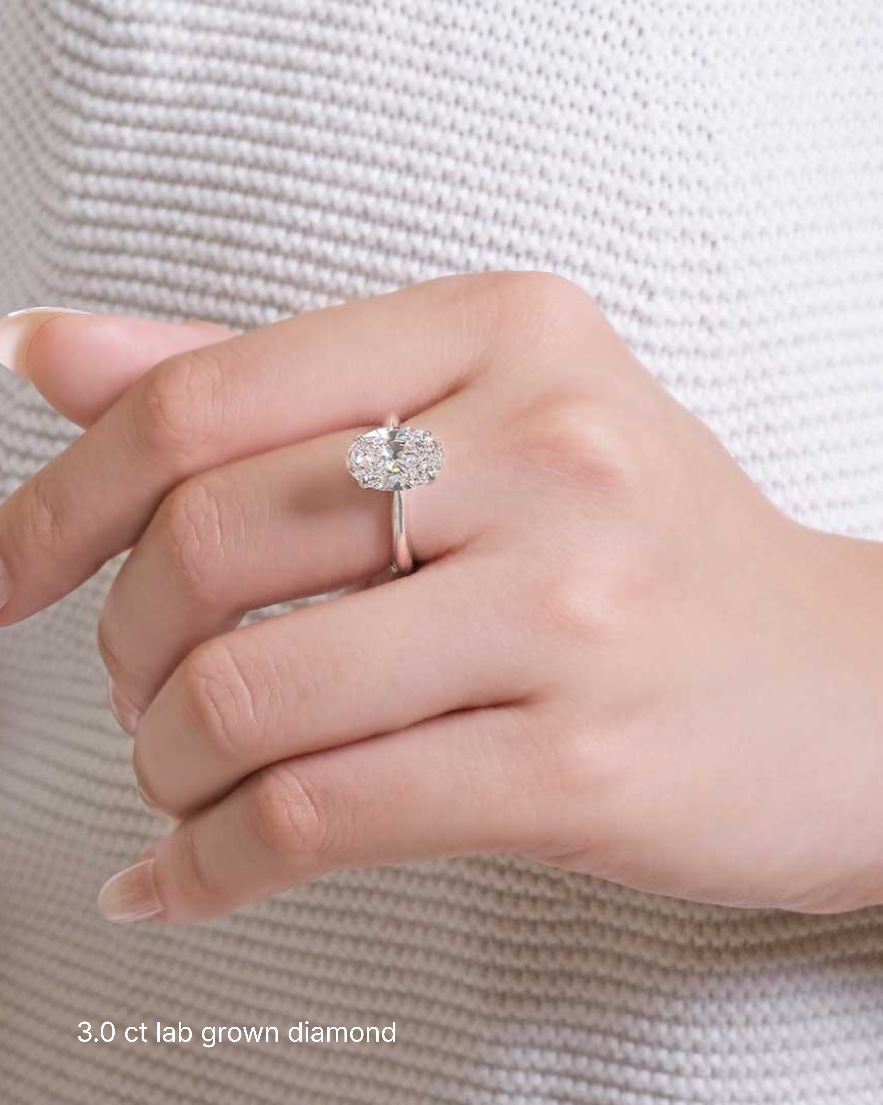 Eulia - Oval Solitaire Setting