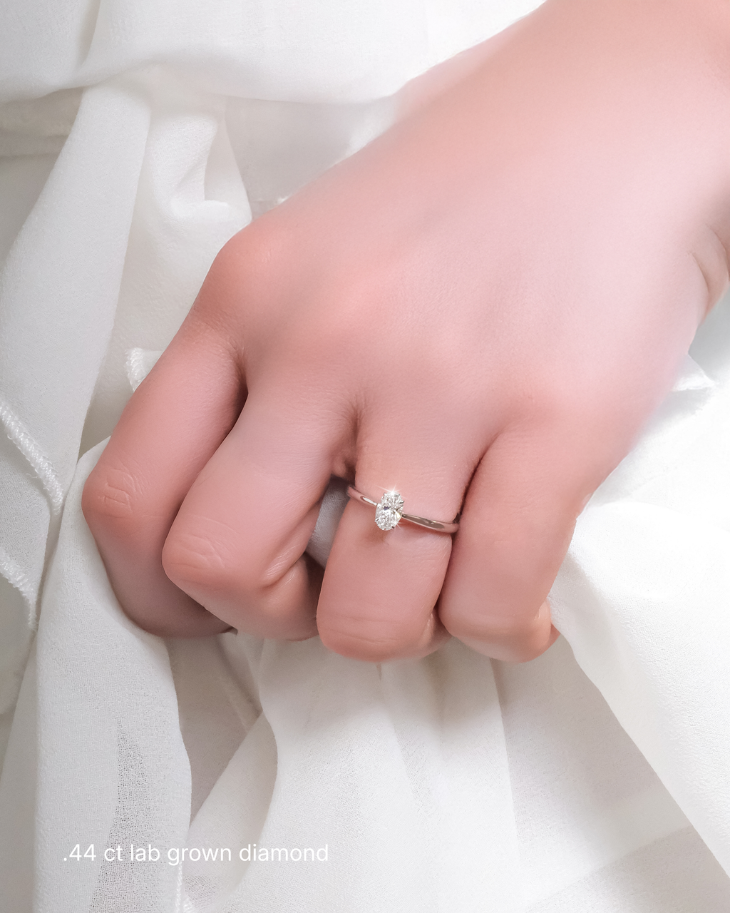 Eulia - Oval Solitaire Setting