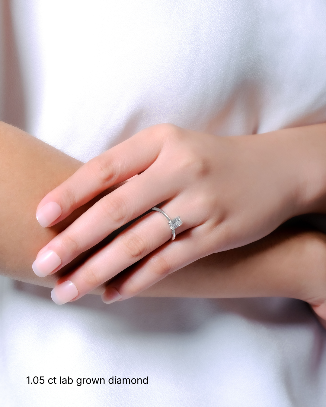 Alisson - Emerald Solitaire Setting