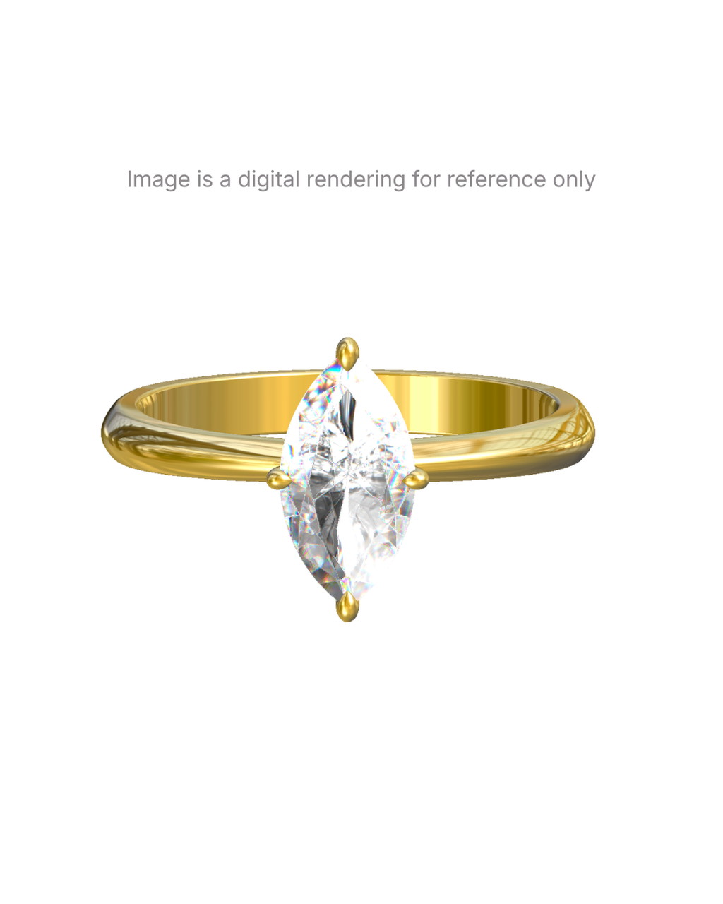 Winona - Marquise Solitaire Setting