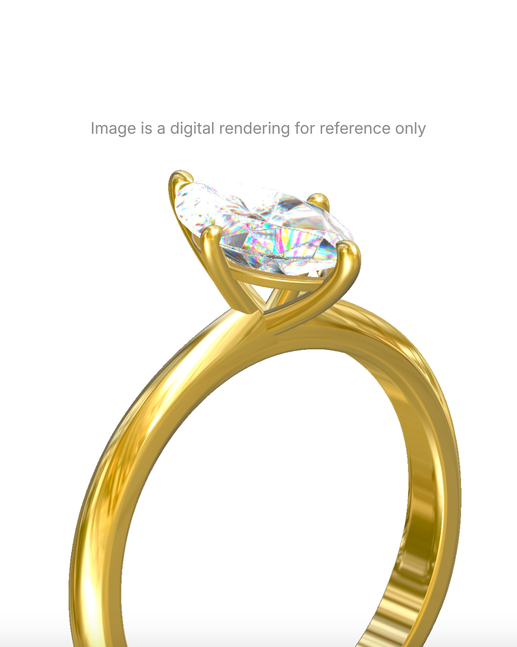Winona - Marquise Solitaire Setting