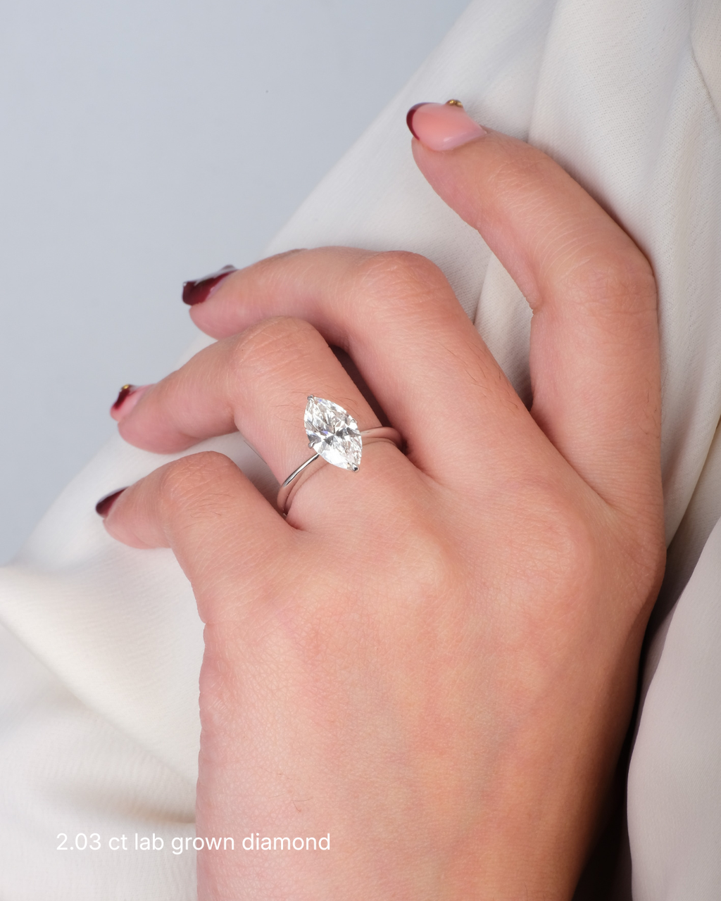 Winona - Marquise Solitaire Setting