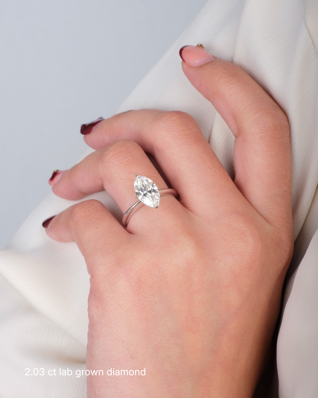 Winona - Marquise Solitaire Setting