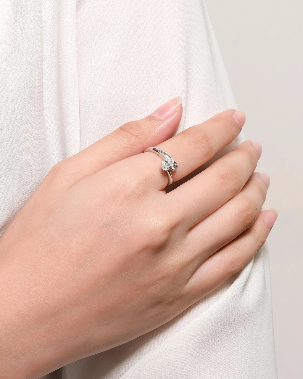 Clarrise Lab-Grown Diamond Toi et Moi Ring (0.54ct tw.)