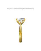 Emerald Cut Trilogy Setting