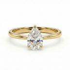Pear Cut Solitaire Setting