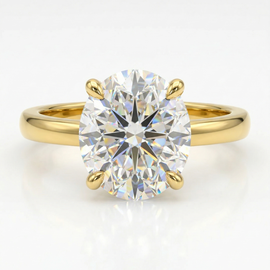 Chiara -Round Hidden Halo Setting
