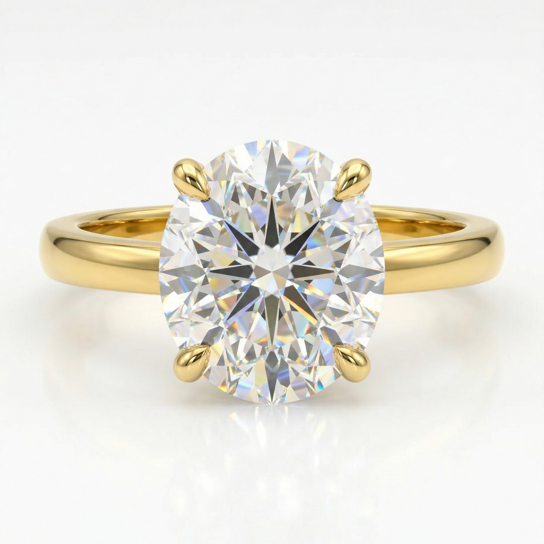 Chiara -Round Hidden Halo Setting