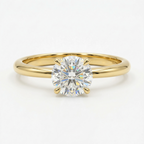 Round Cut Solitaire Setting
