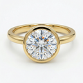 Chiara – Round Bezel Solitaire
