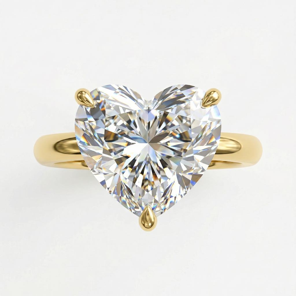 Cornelia - Heart Solitaire Setting
