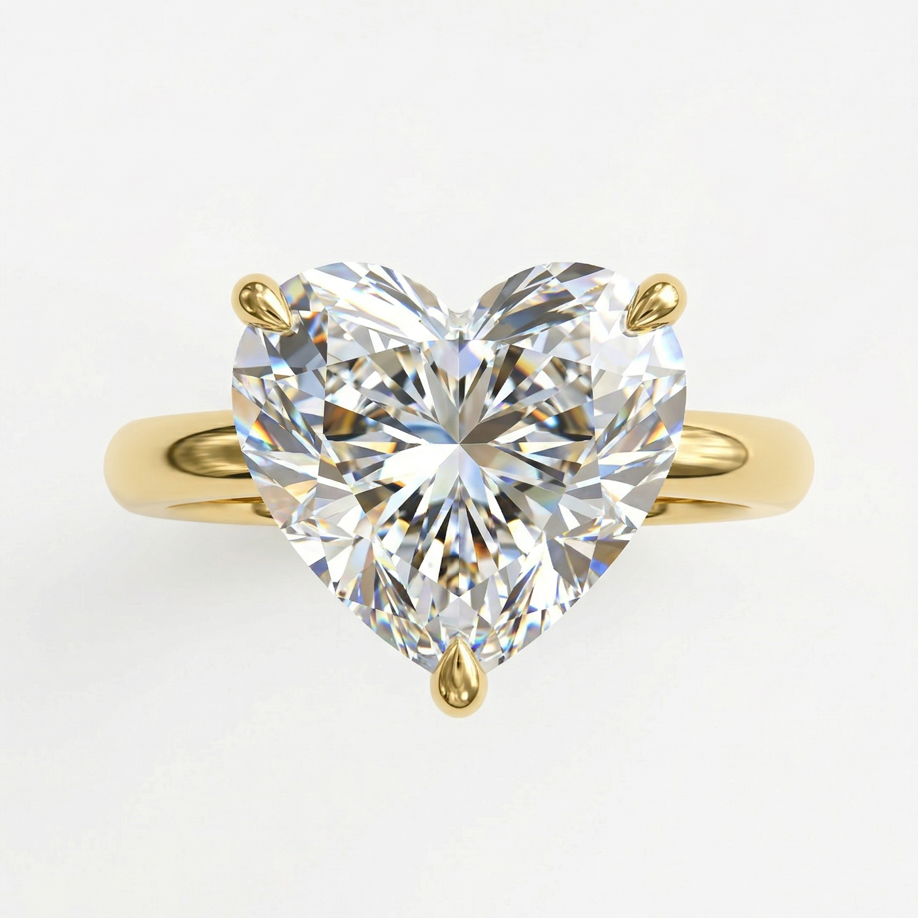 Cornelia - Heart Solitaire Setting