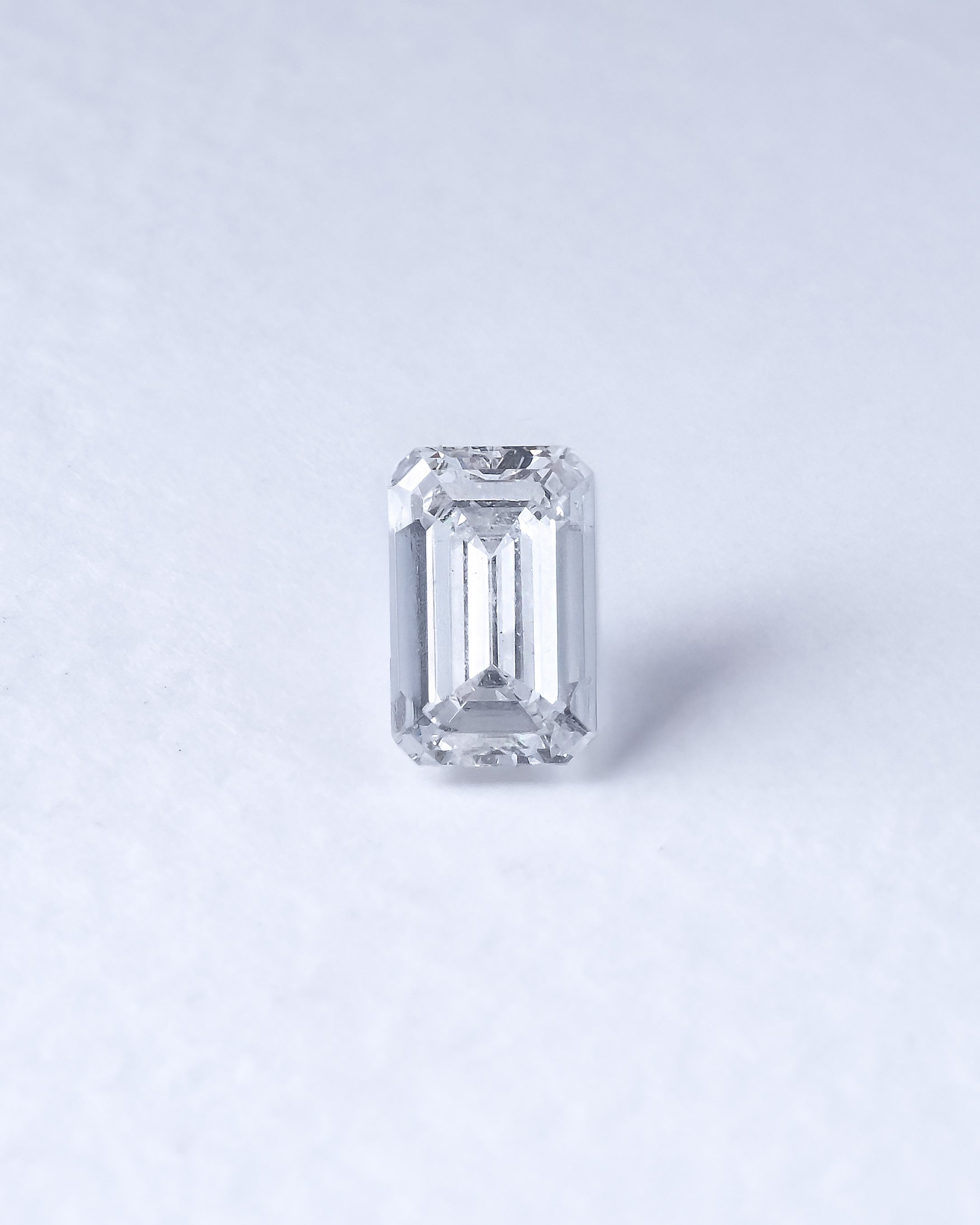 2.03 Carat F-VVS2 Emerald Lab Diamond