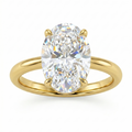 Oval Cut Solitaire Setting