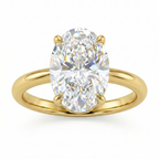 Oval Cut Solitaire Setting