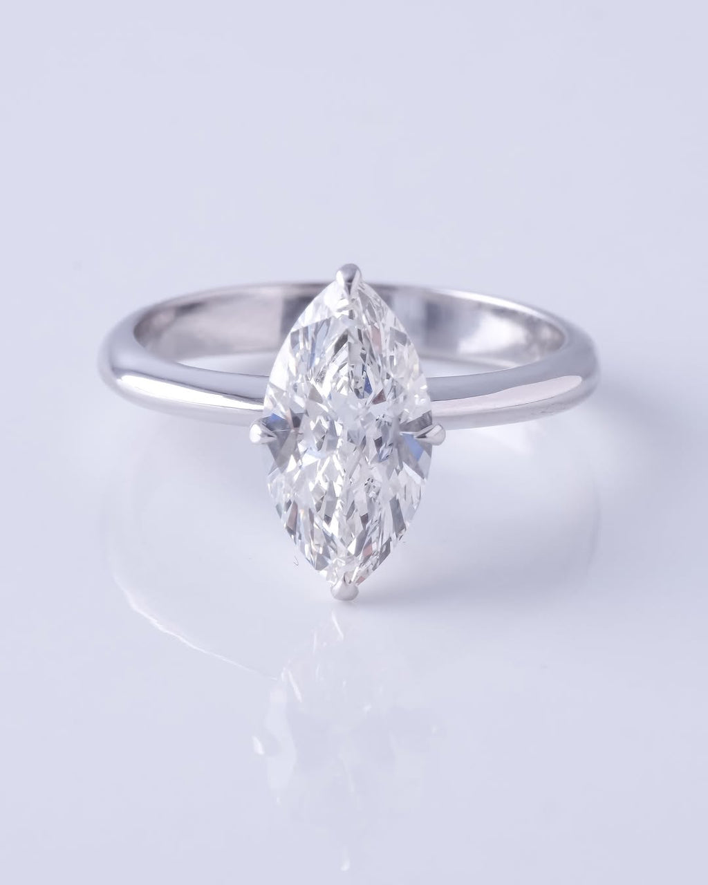 Winona - Marquise Solitaire Setting