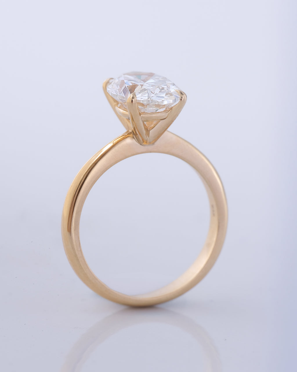 Eulia - Oval Solitaire Setting
