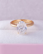 Oval Cut Solitaire Setting