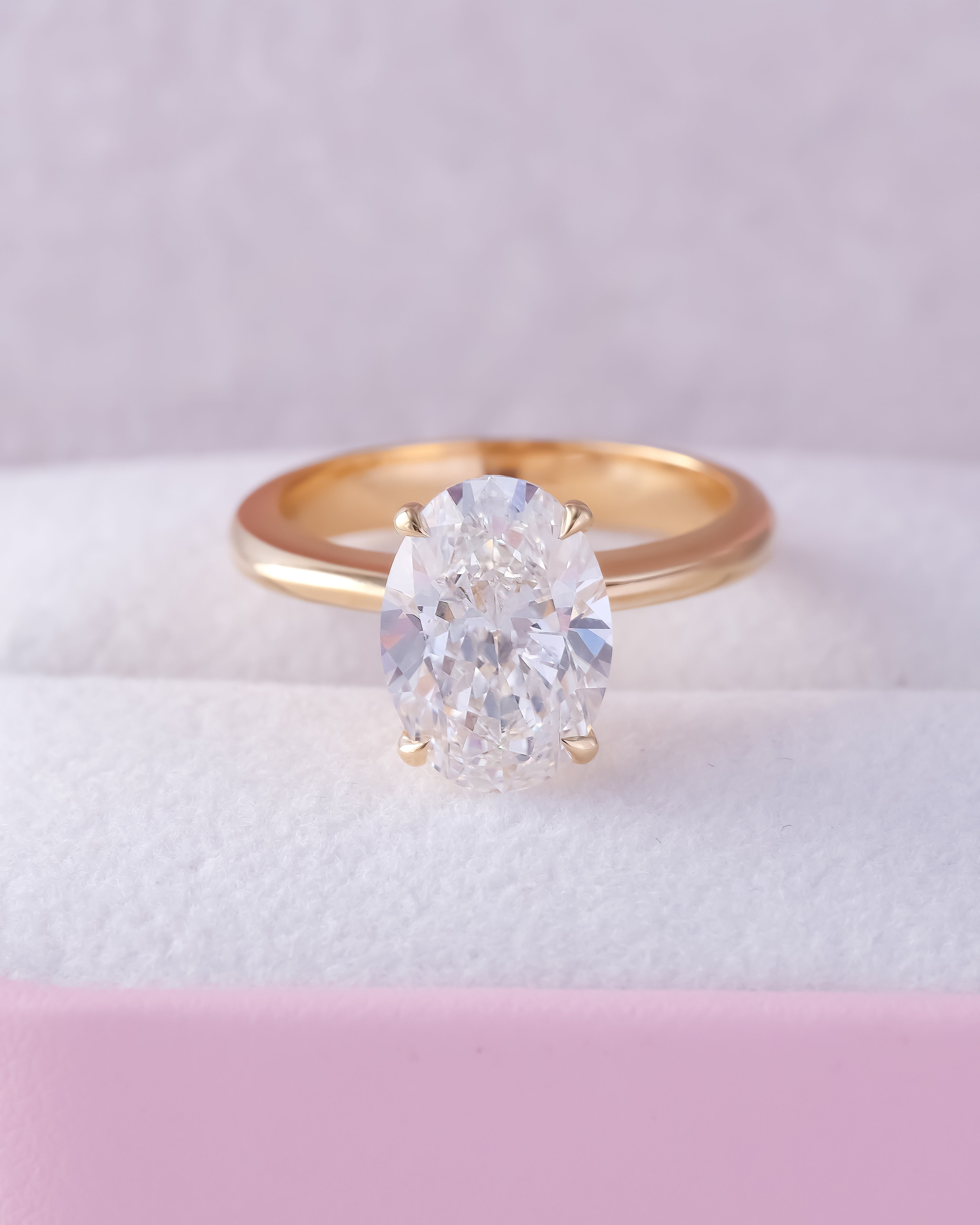 Eulia - Oval Solitaire Setting