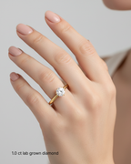 Luciana -  6 Prong Solitaire Setting