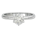 Luciana -  6 Prong Solitaire Setting