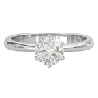 Classic Round Cut 6-Prong Solitaire Setting