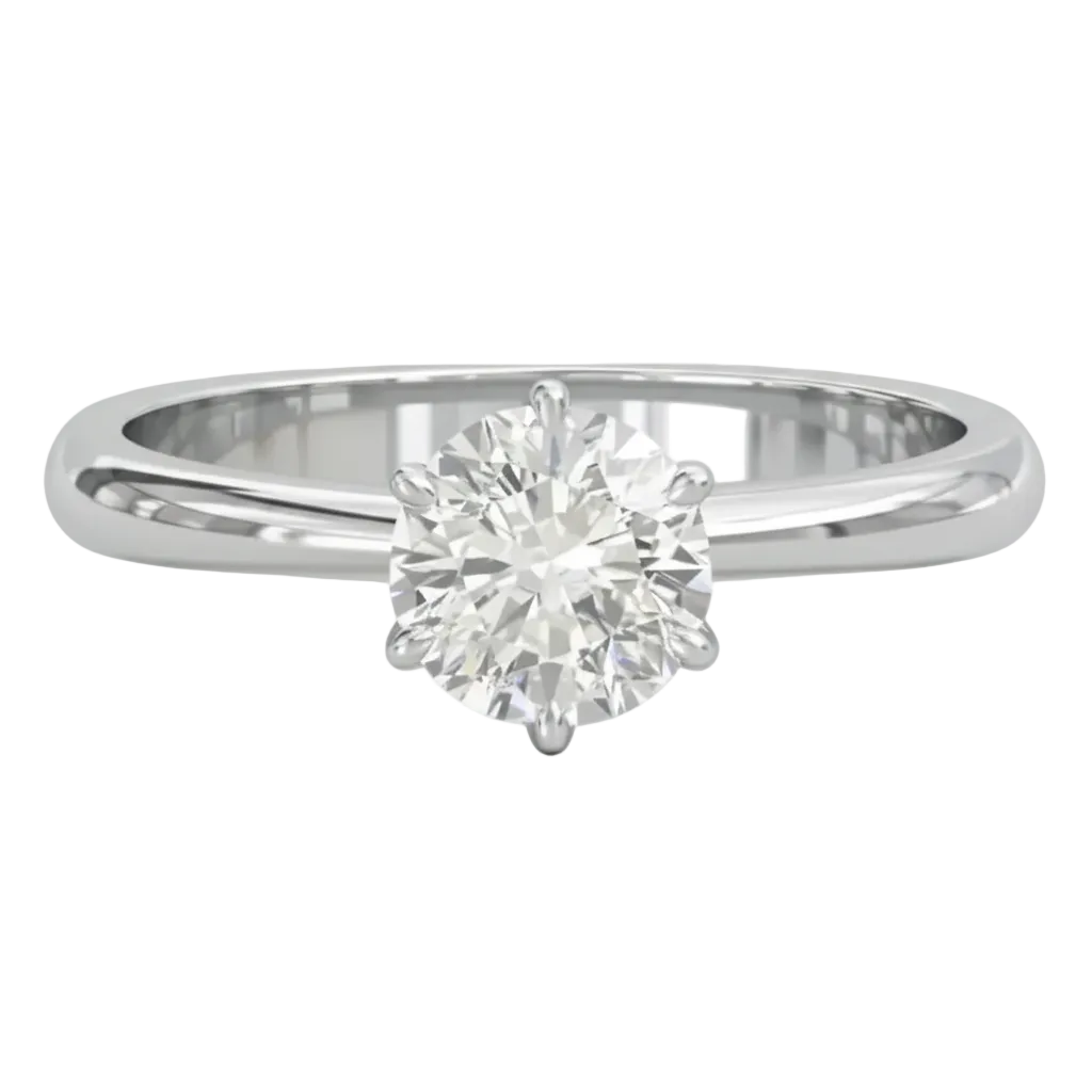 Luciana -  6 Prong Solitaire Setting