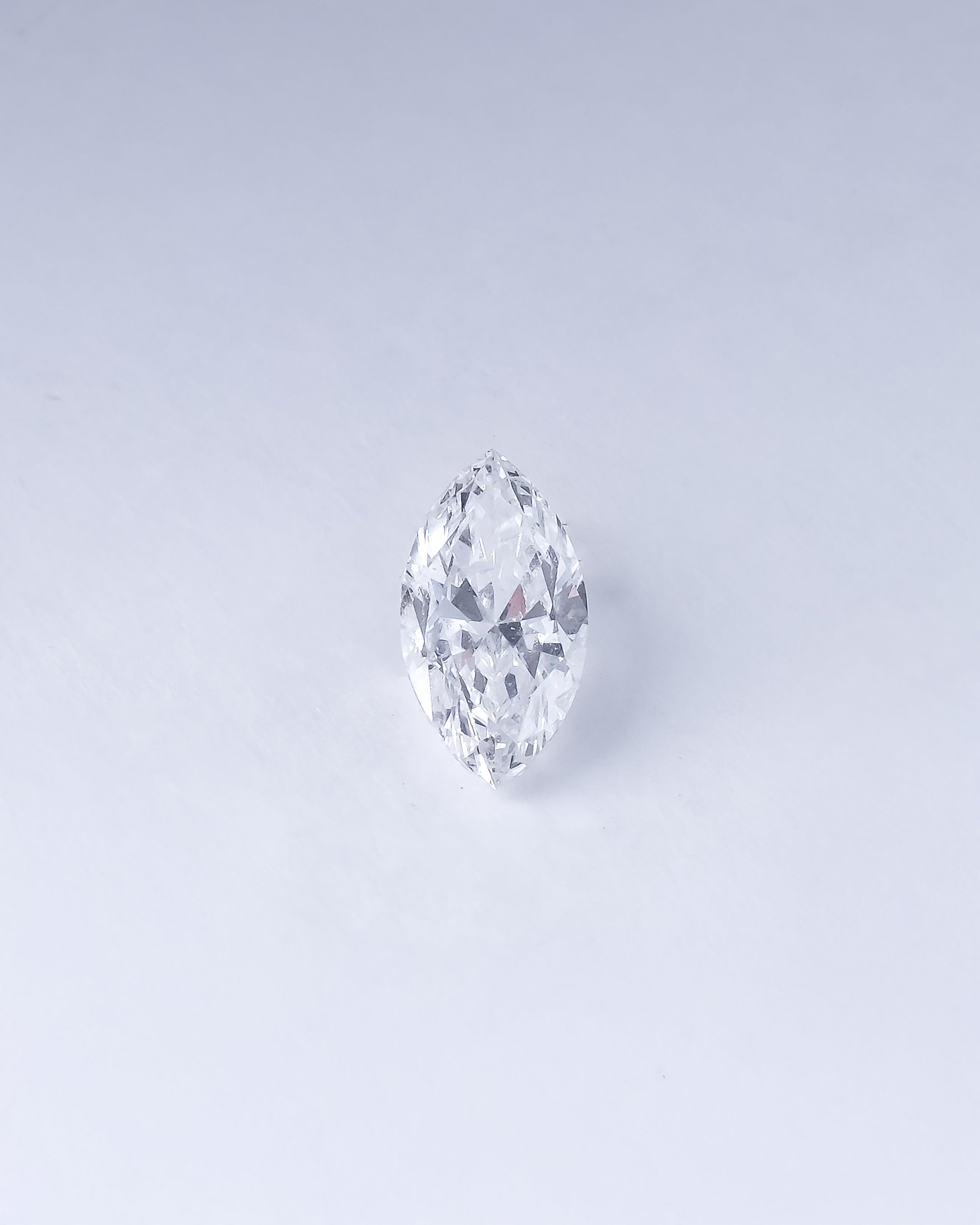 1.06 Carat F-VVS2 Marquise Lab Diamond