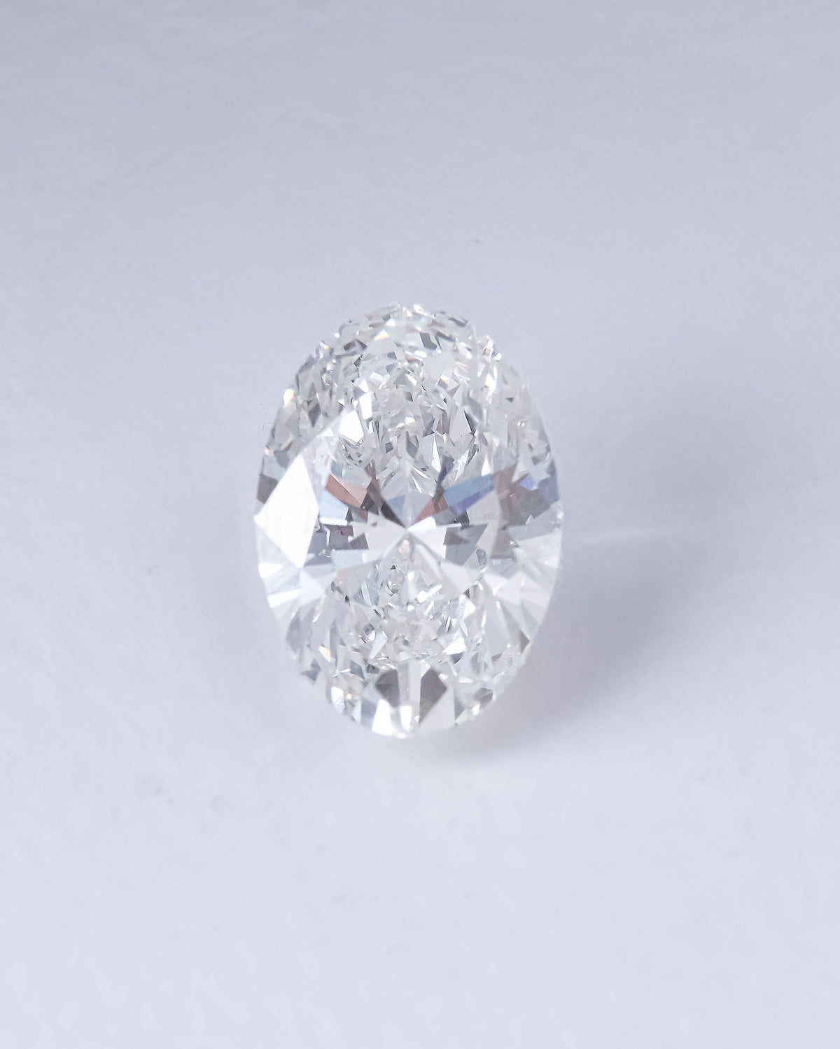 1.04 Carat F VVS2 Oval Lab Diamond