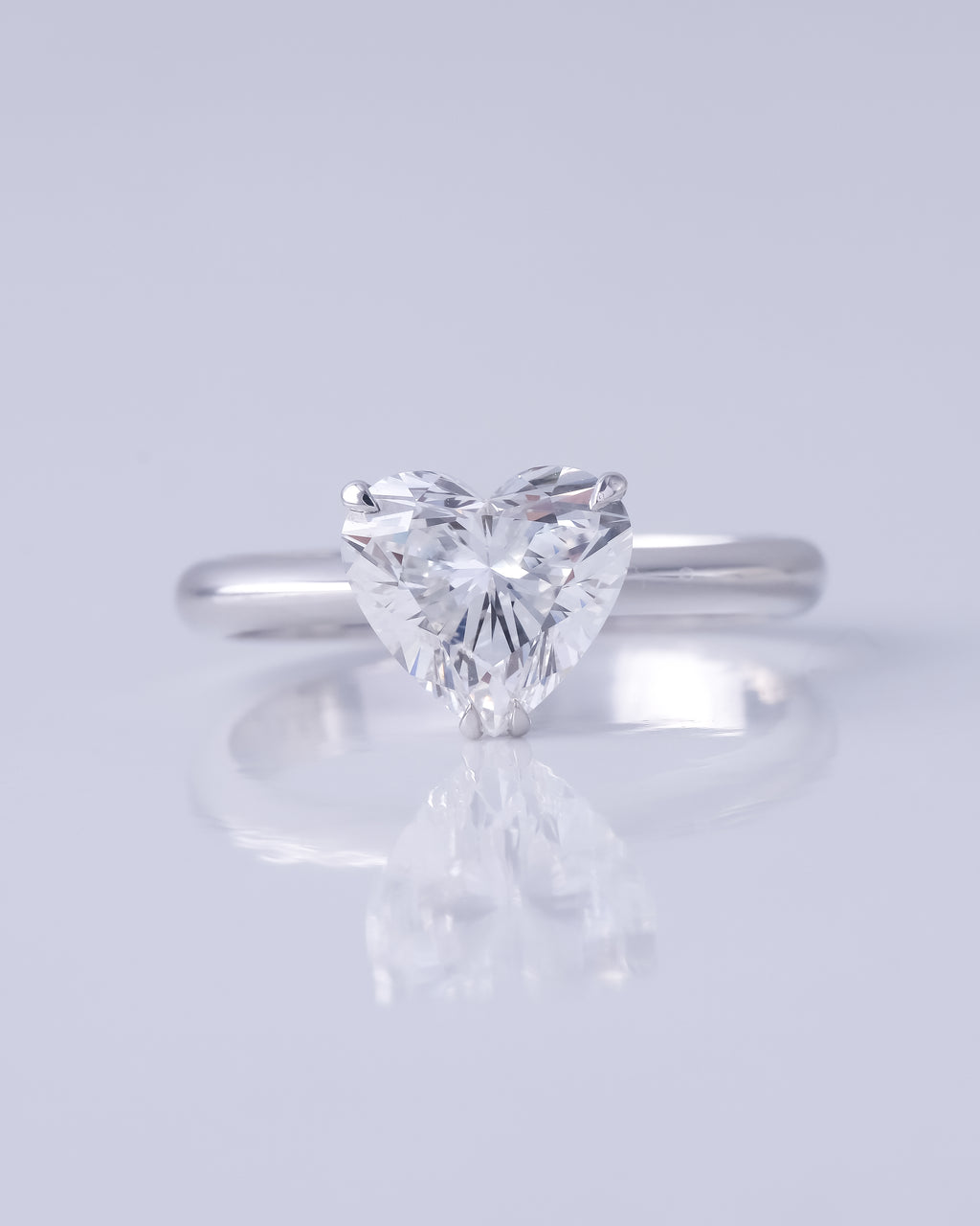 Cornelia - Heart Solitaire Setting