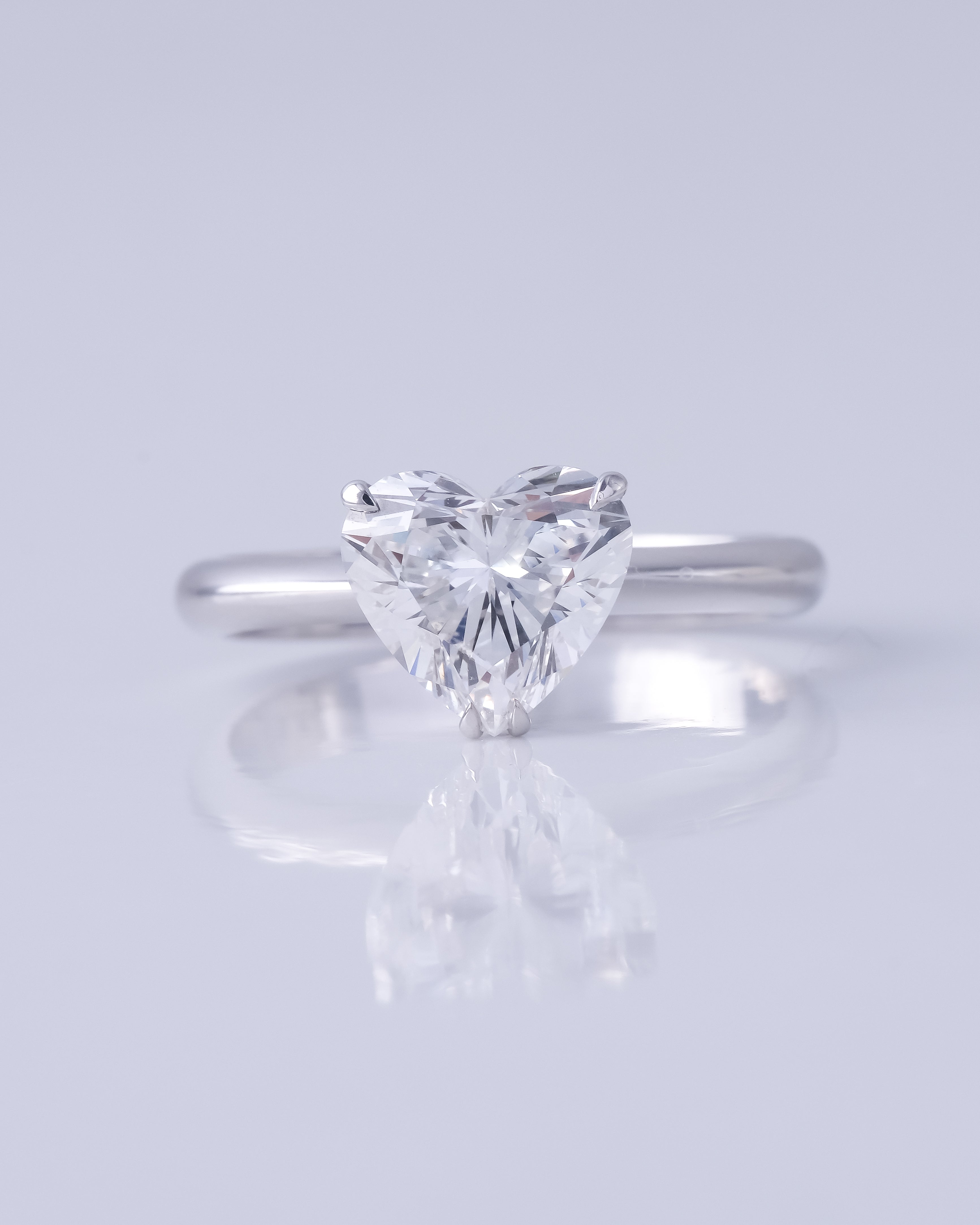 Cornelia - Heart Solitaire Setting