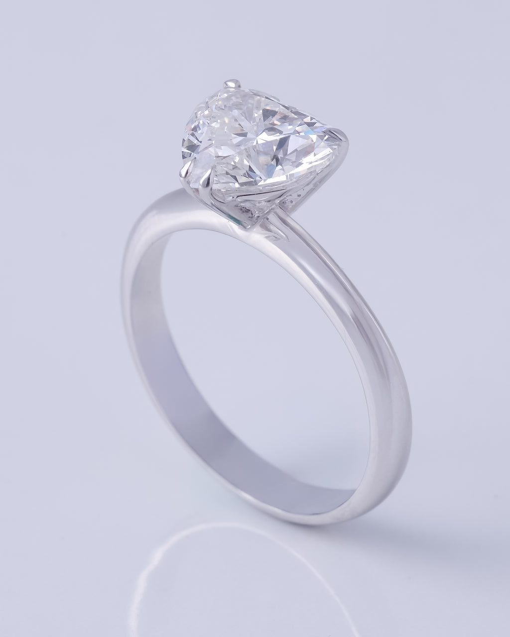 Cornelia - Heart Solitaire Setting