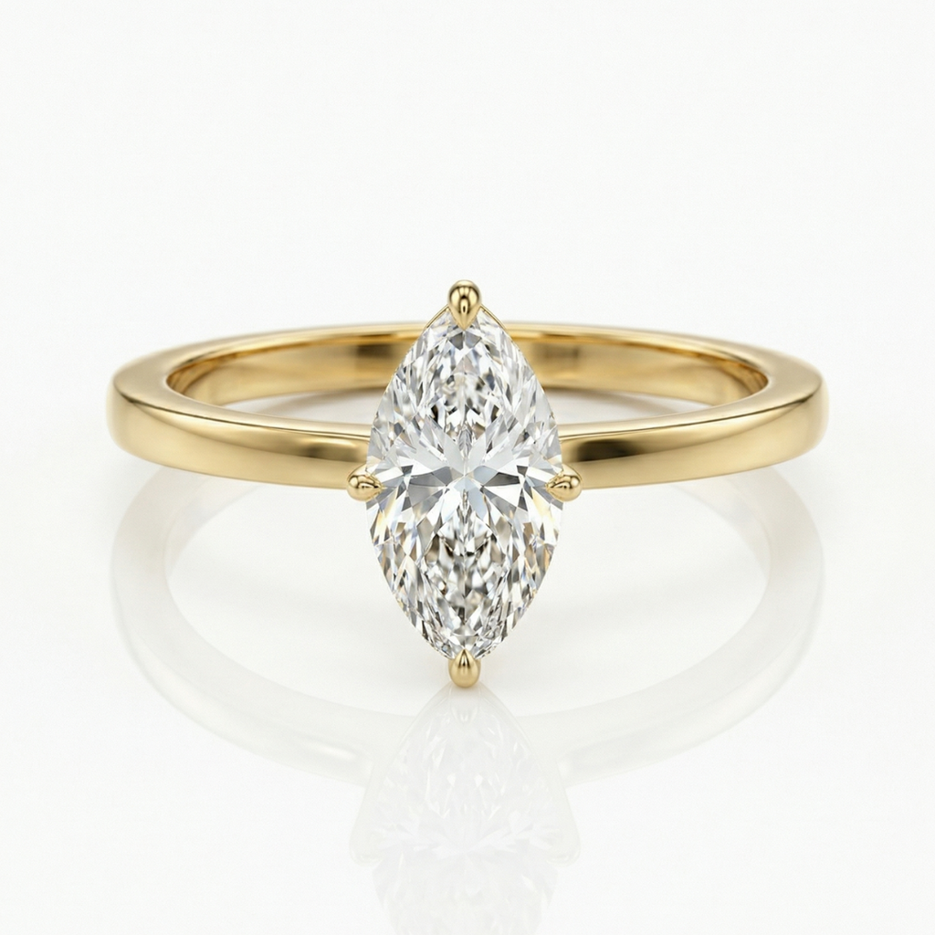Winona - Marquise Solitaire Setting