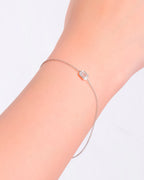 Gaia Asscher Cut Lab-Grown Diamond Bracelet (0.53ct tw.)