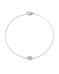 Gaia Asscher Cut Lab-Grown Diamond Bracelet (0.53ct tw.)