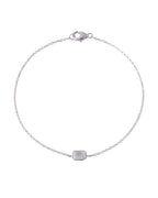 Gaia Asscher Cut Lab-Grown Diamond Bracelet (0.53ct tw.)