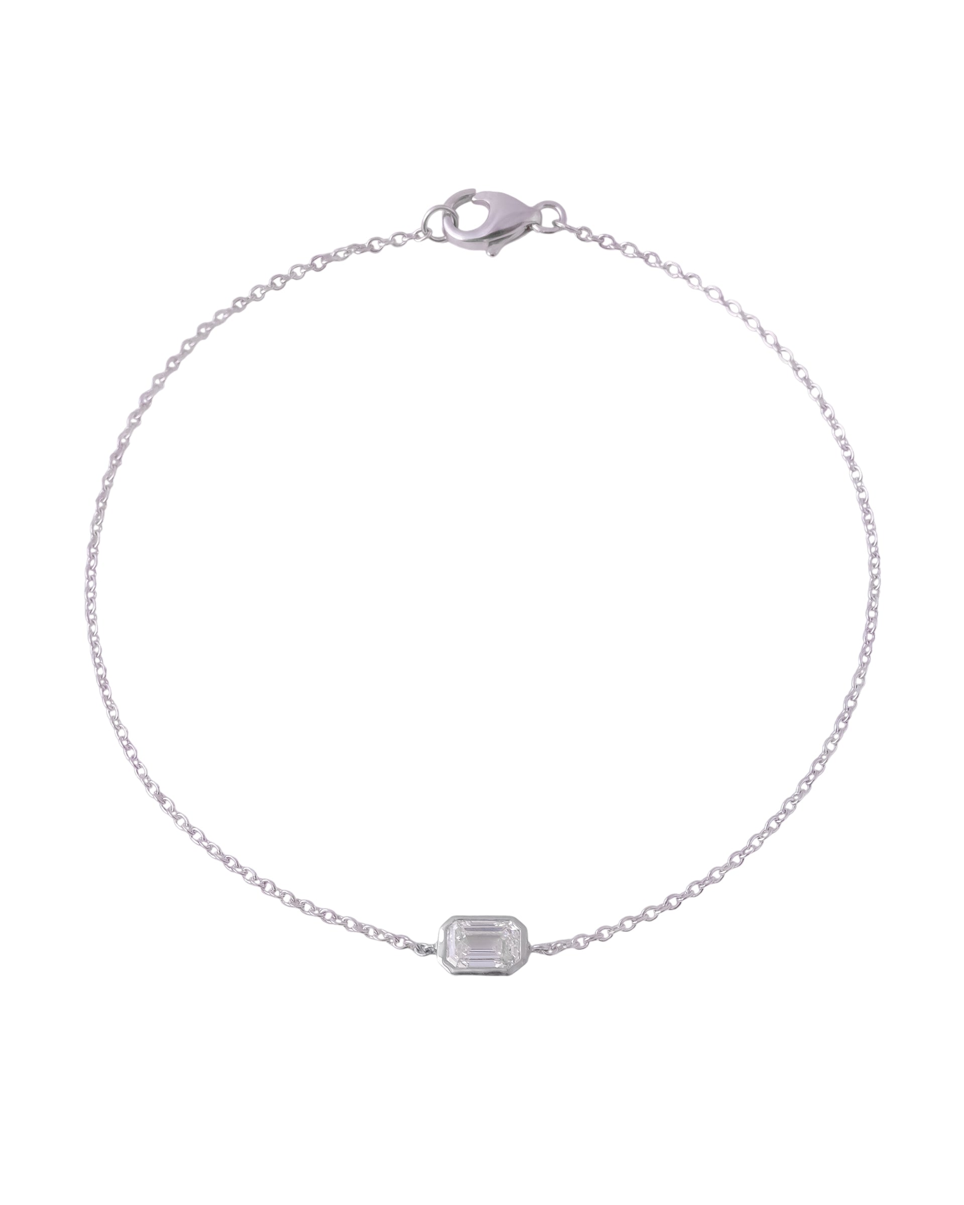 Gaia Asscher Cut Lab-Grown Diamond Bracelet (0.53ct tw.)